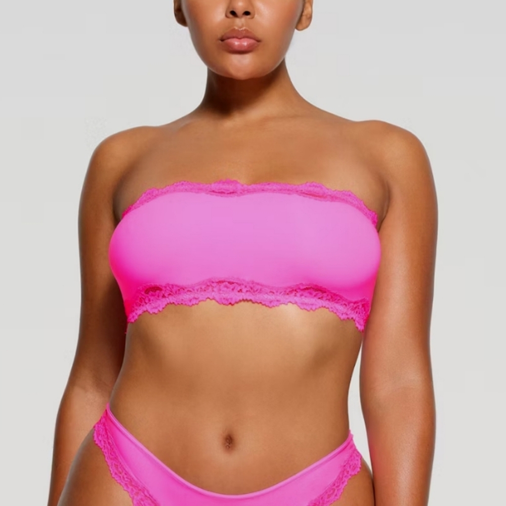 SKIMS Fits Everybody Lace Bandeau - New